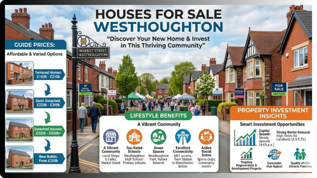 Houses for Sale Westhoughton Guide Prices Lifestyle Benefits Property Investment Insights houses for sale westhoughton