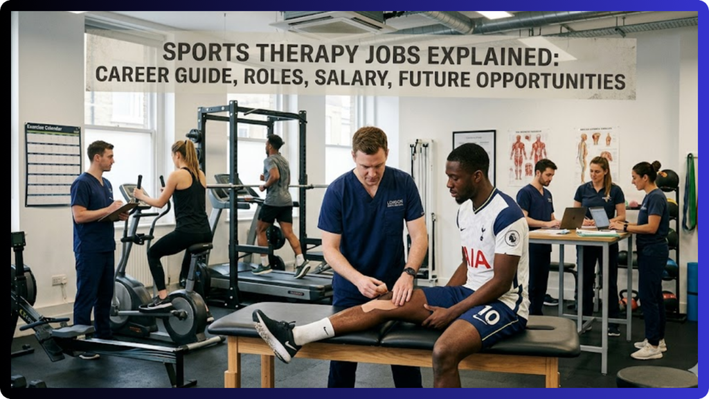 Sports Therapy Jobs Explained Career Guide Roles Salary Future Opportunities sports therapy jobs