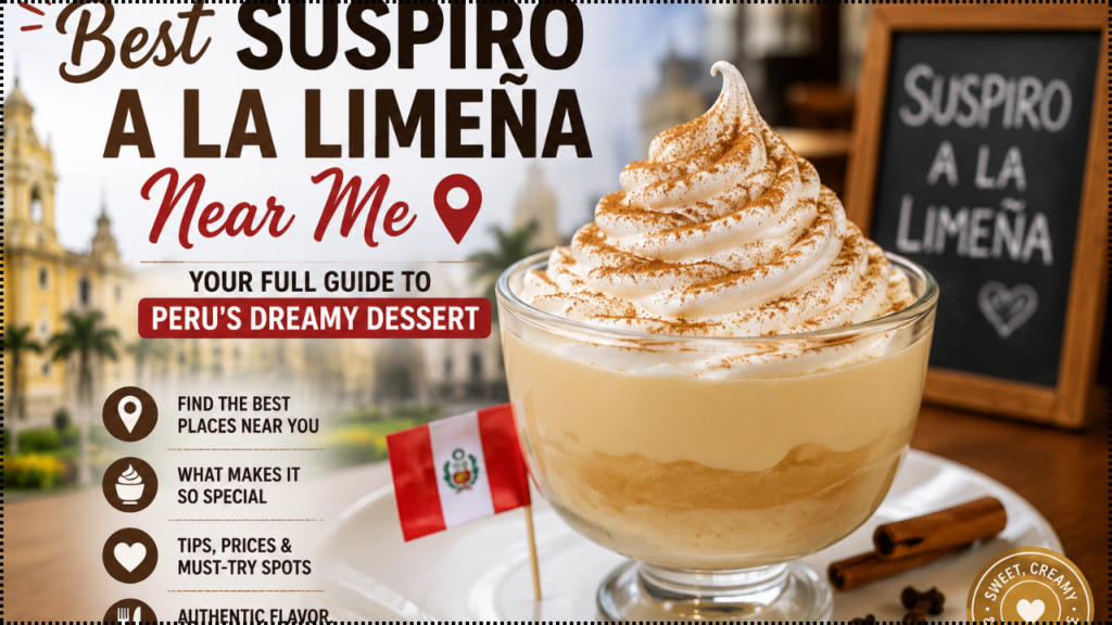 Best Suspiro a la Limeña Near Me Your Complete Local Dessert Guide best suspiro a la limena near me