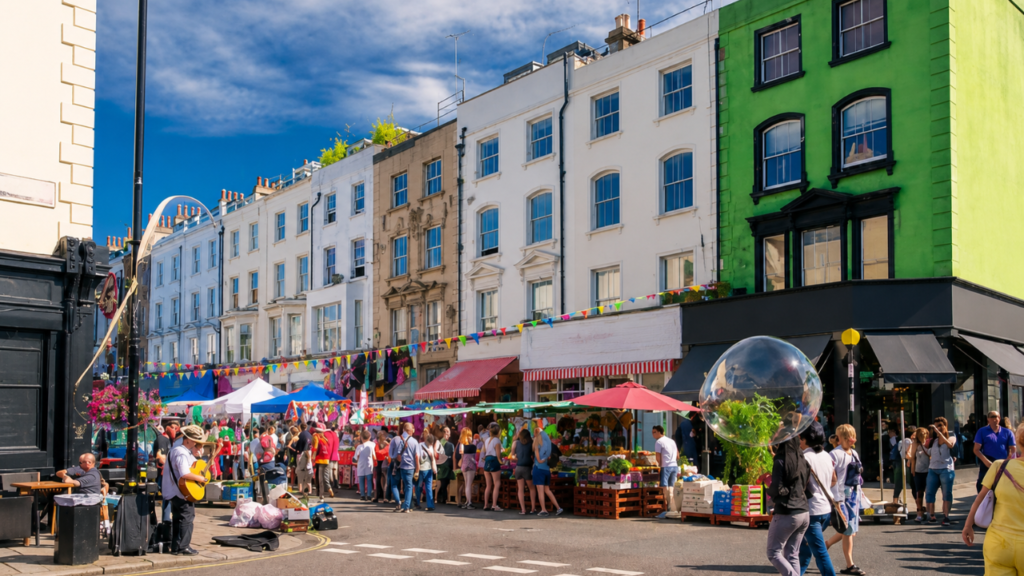 Portobello Road History Market Shopping Food and Things to Do Portobello Road
