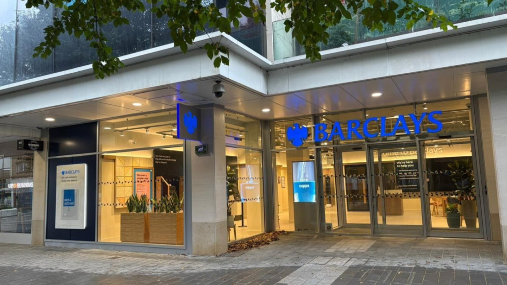 Barclays New Bank Branches